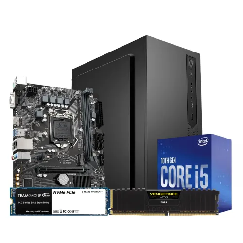 Intel 13th Gen Core i5-13400 Budget Desktop PC with Monitor - Electronics